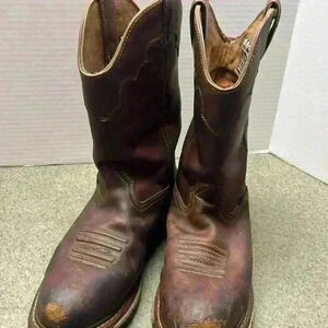 Dan Post 69512 Journeyman Safety Work boots, waterproof Sz 10M